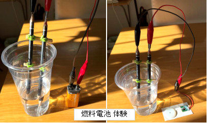 燃料電池を体験